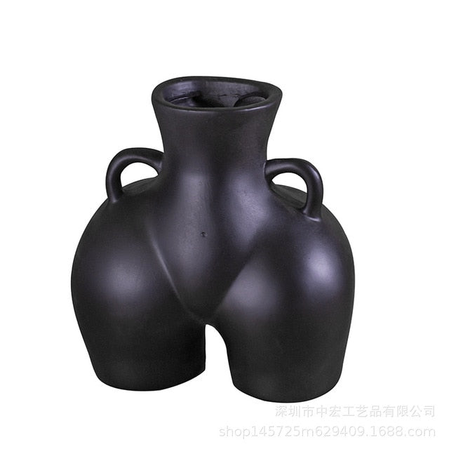 Home Décor Sculpture Ceramic Vase - WANDCESAY