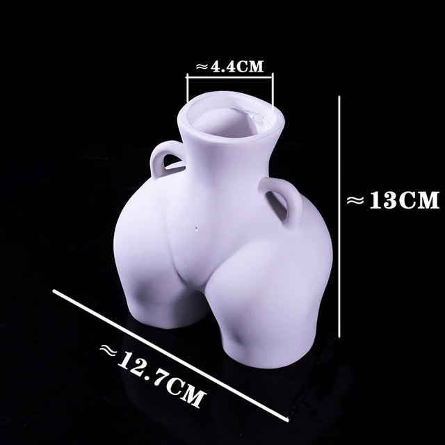 Home Décor Sculpture Ceramic Vase - WANDCESAY