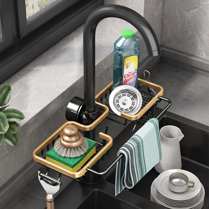 Kitchen Storage Faucet Rack - WANDCESAY