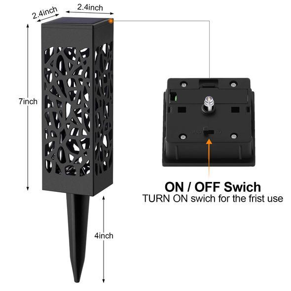 Solar Powered Waterproof Vintage Garden Light - WANDCESAY