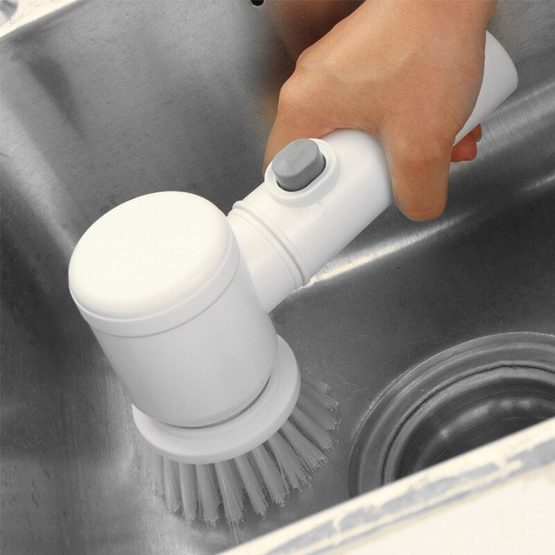 Brush Cleaning Kitchen - WANDCESAY