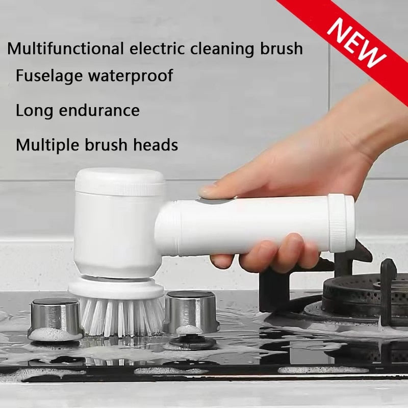 Brush Cleaning Kitchen - WANDCESAY