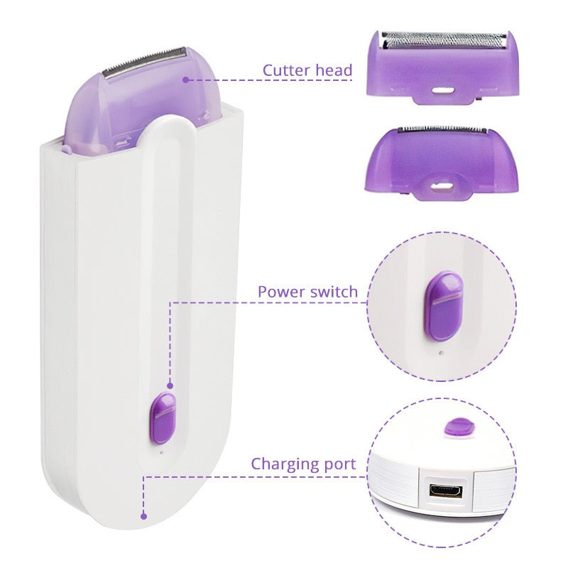 Laser Touch Epilator Kit - WANDCESAY